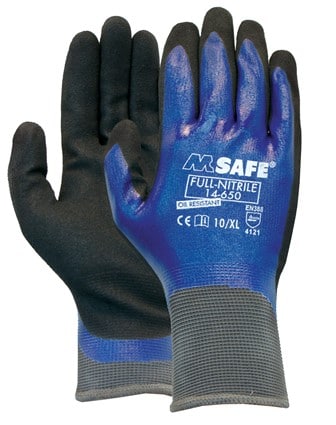 M-Safe Full-Nitrile 14-650 handschoen