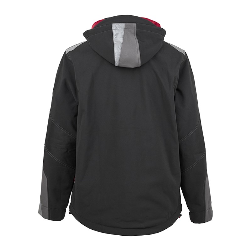 4Work - Barcelona Ribtech gevoerde ribstopjas zwart - Afbeelding 2