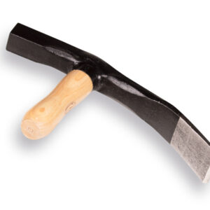 8714936000011 Straathamer DE WIT met houten steel, bekbreedte 40 mm